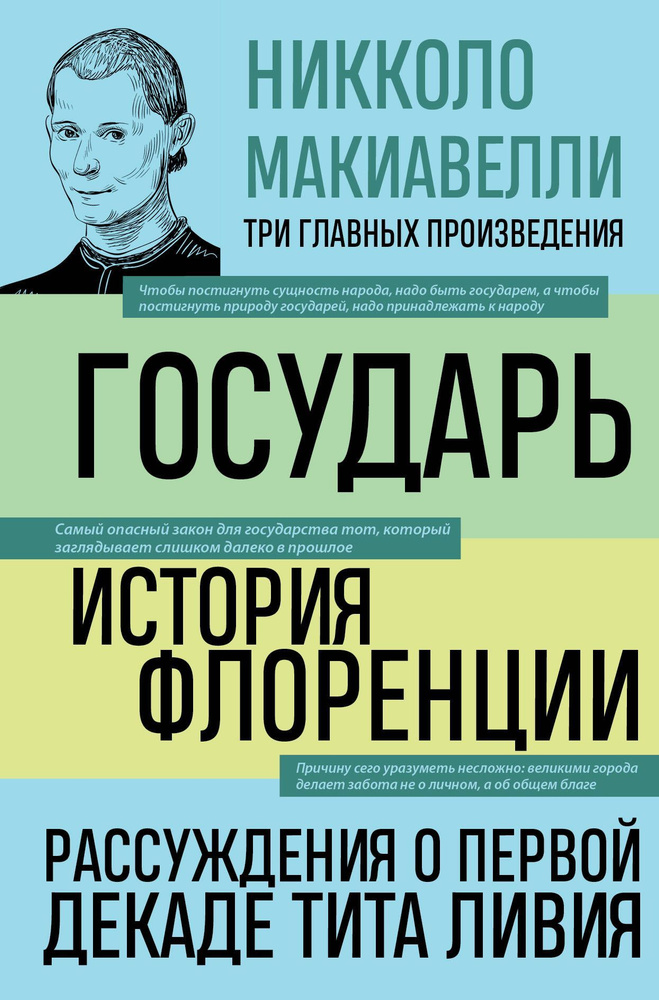 Государь. История Флоренции. Рассуждения о первой декаде Тита Ливия.  #1