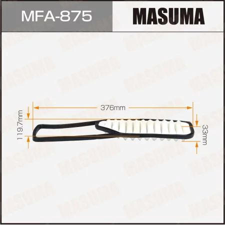 Воздушный фильтр Masuma MFA- 875 A-752 COCOA MIRA E S MOVE MOVE CONTETANTO TANTO EX #1