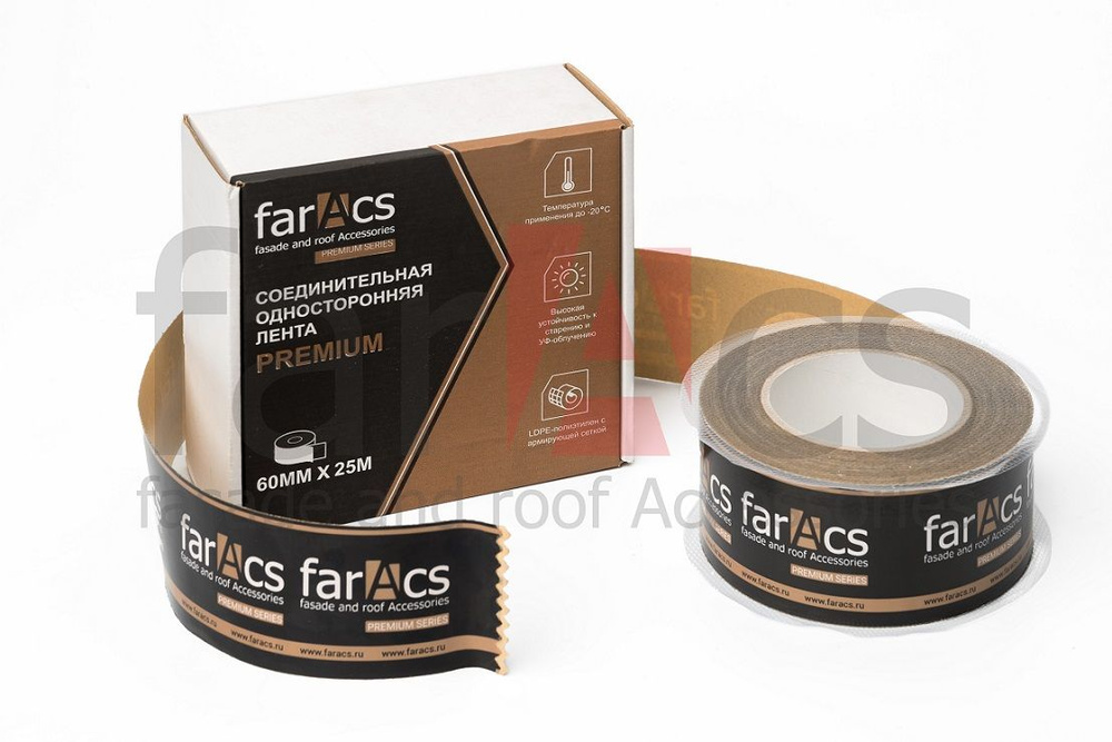 FarAcs Premium Single Соединительная лента односторонняя 60мм х 25м.п.  #1