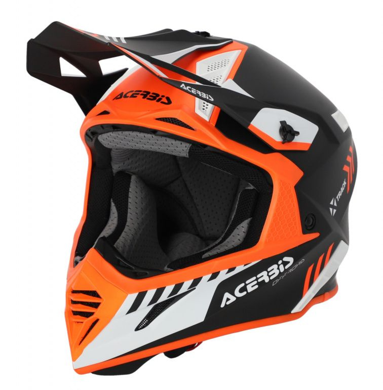 Acerbis Шлем X-TRACK MIPS 22-06 Black/Orange Fluo M #1