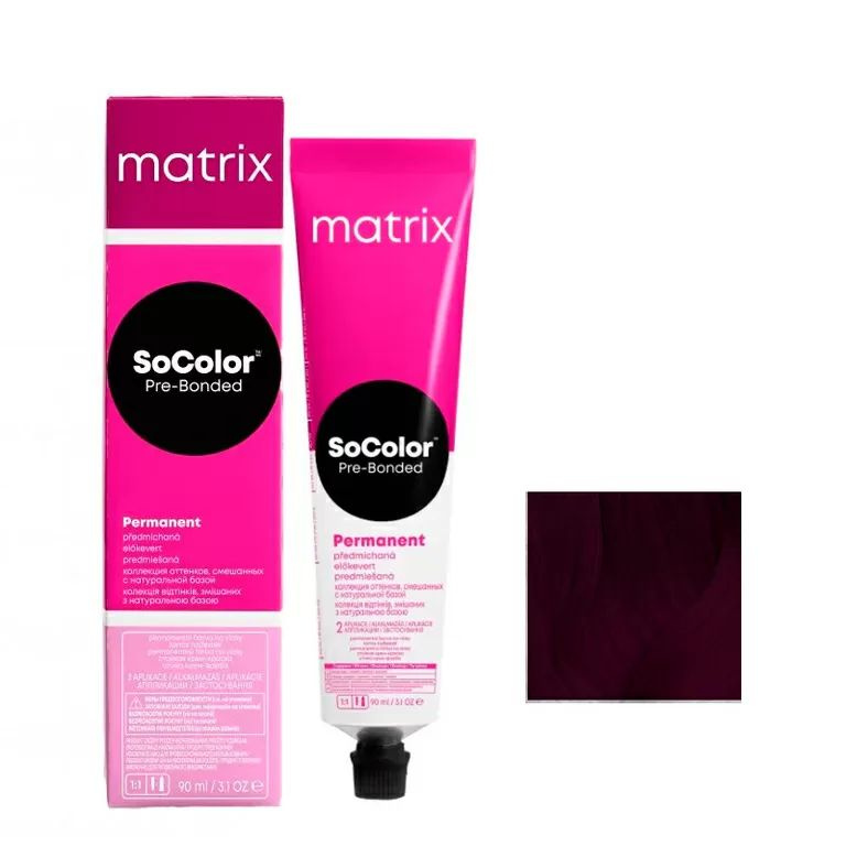 MATRIX SoColor Pre-Bonded 4VA Краска для волос SoColor Pre-Bonded 4VA 90 мл #1