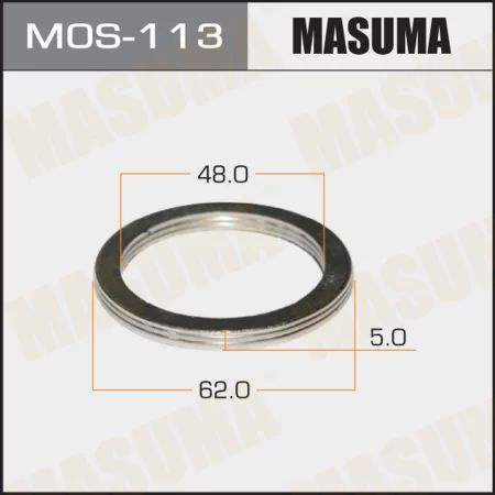 Masuma Прокладка глушителя, арт. MOS-113, 1 шт. #1