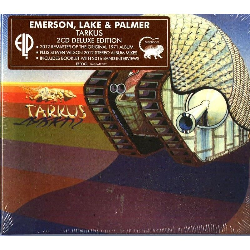 Lake & Palmer Emerson - Tarkus - deluxe (2CD) 2016 BMG, Deluxe, Digipack Музыкальный диск  #1