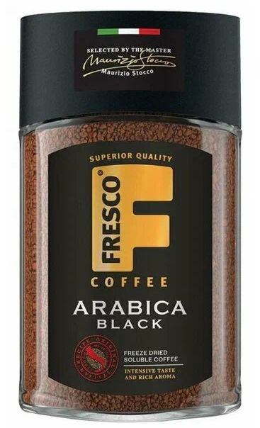 Кофе растворимый Fresco Arabica Black 90 грамм в ст/б #1