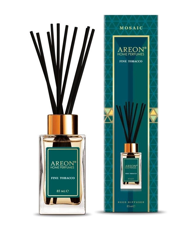 Ароматизатор AREON флакон с палочками 85мл HOME PERFUME STICKS FINE TABACCO 85ML PSM03  #1