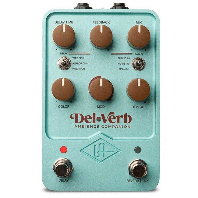 Педаль эффектов для электрогитары Universal Audio Del-Verb Ambience Companion Pedal with Bluetooth  #1