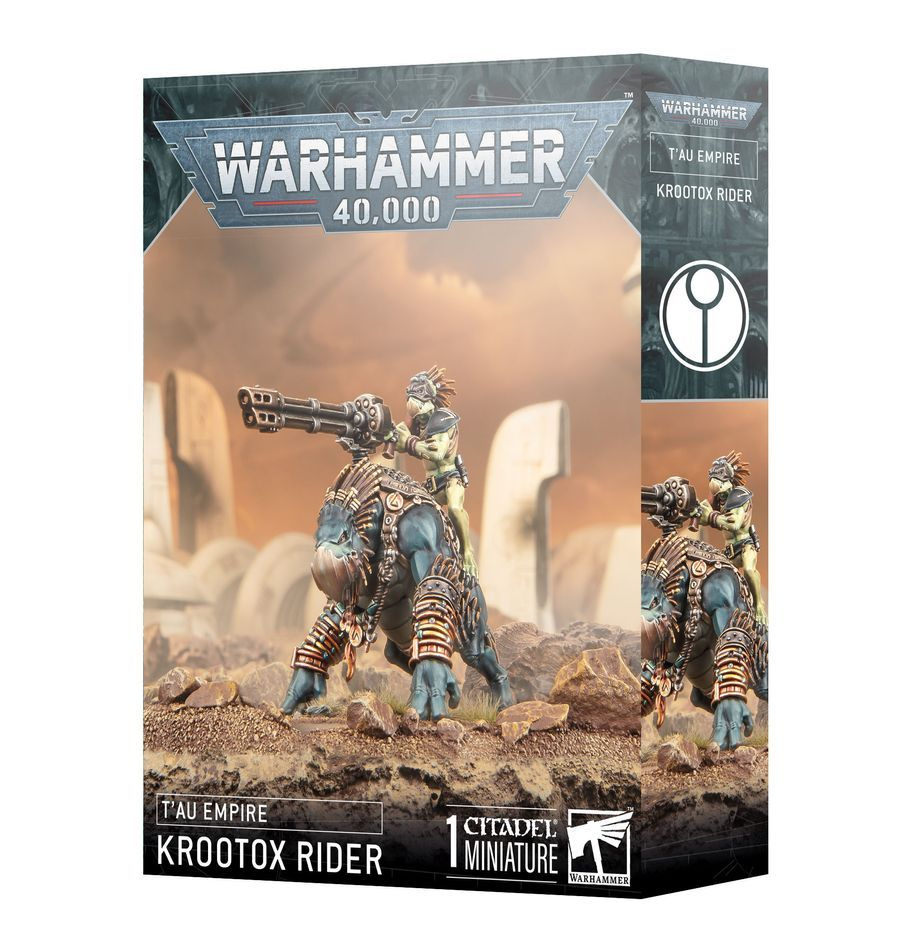 Набор пластиковых моделей Warhammer 40000 - Tau Krootox Rider #1