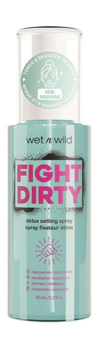 Фиксатор для макияжа Wet n Wild Fight Dirty Detox Setting Spray #1