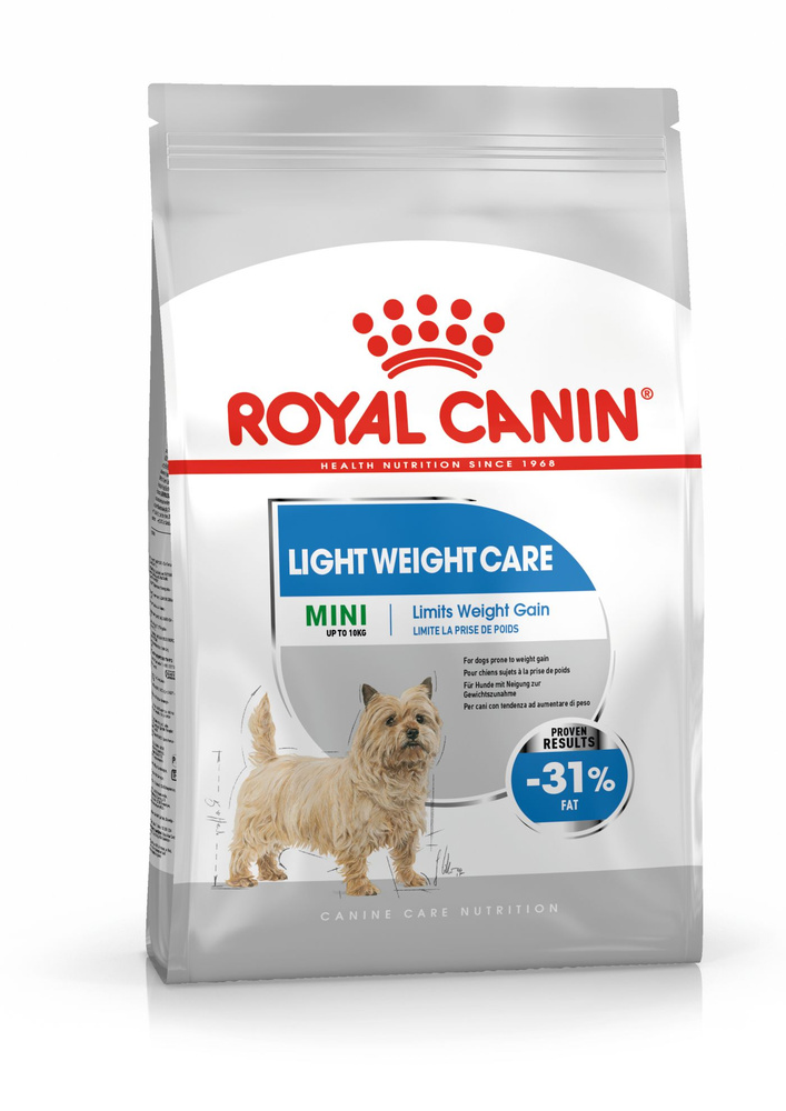 Royal Canin Mini Light Weight Care (1 кг), корм для собак мелких пород. #1