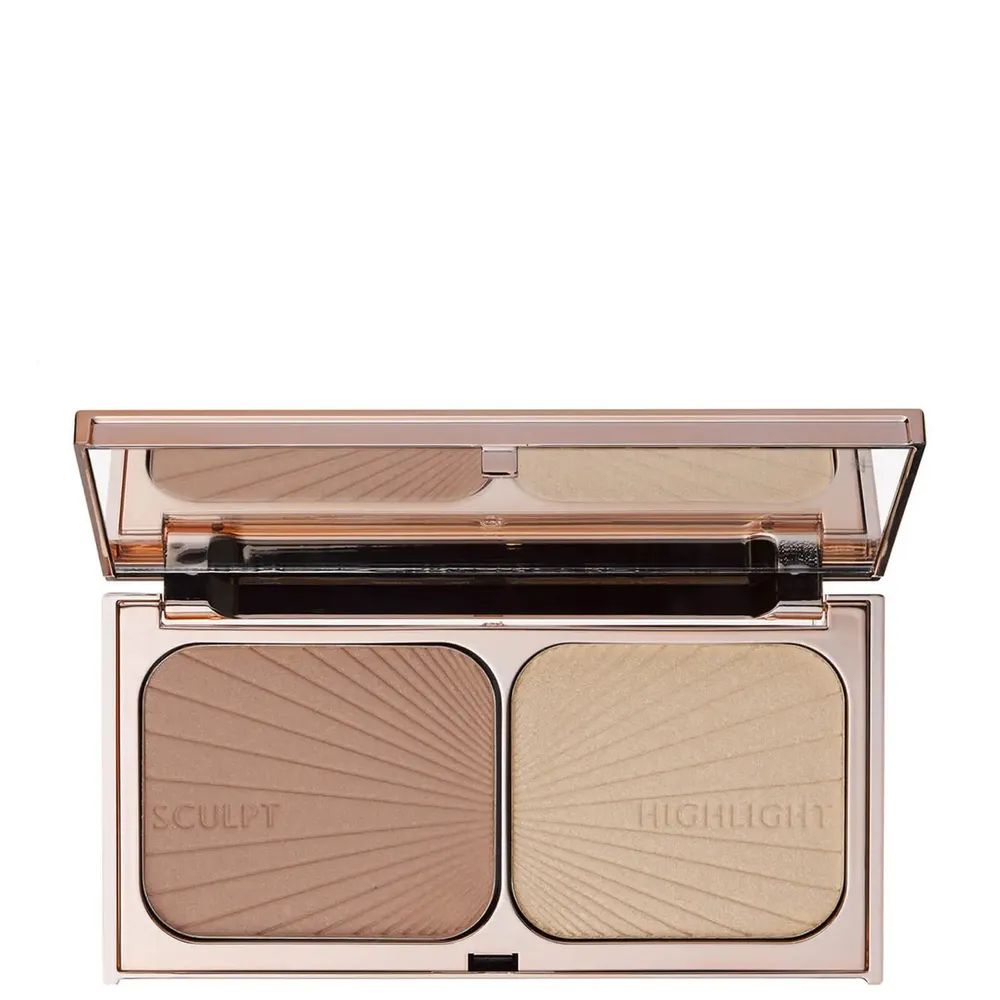 Палетка для контуринга Charlotte Tilbury Filmstar Bronze and Glow в оттенке Light-Medium  #1