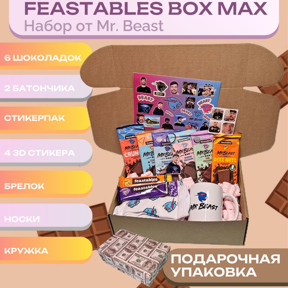 Набор подарочный Мистер Бист Feastables Box Max #1