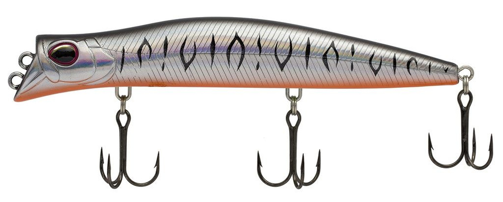 Воблер Kyoda Pocky Minnow 130F (Утюг), 17.5гр, 0.1-0.2м / P1039 #1