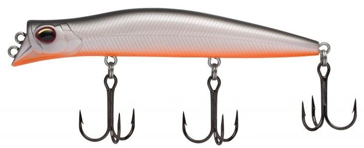 Воблер Kyoda Pocky Minnow 130F (Утюг), 17.5гр, 0.1-0.2м / P1066 #1