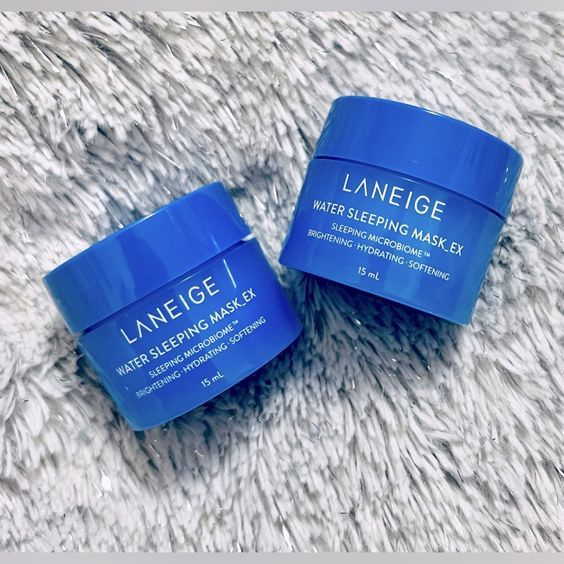 Laneige Восстанавливающая ночная маска water sleeping Mask (lavender), 15 мл*5 шт  #1