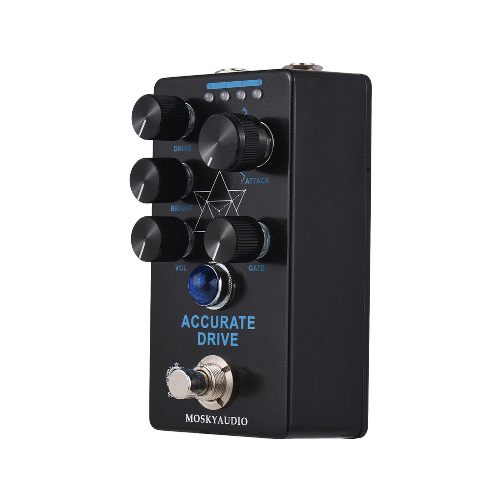 MOSKYaudio ACCURATE DRIVE Педаль басовых эффектов для гитары #1