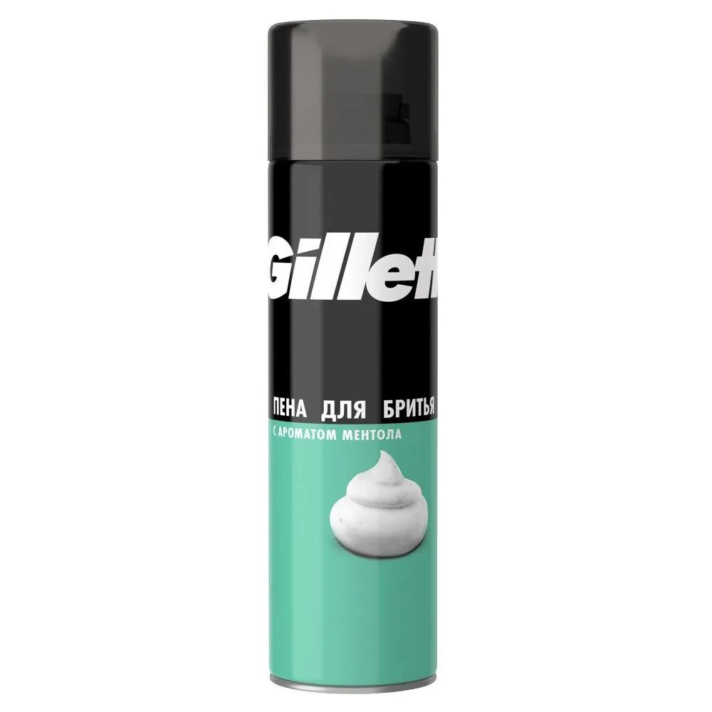 Пена для бритья Gillette Classic Menthol, 200 мл #1