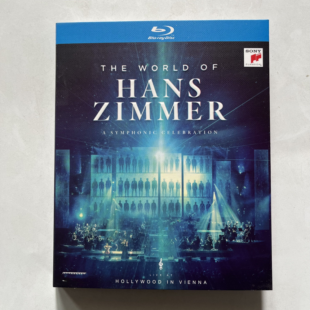 Hans Zimmer The World Of Live At Hollywood In Vienna BD настоящий Герметичная упаковка совершенно новый #1