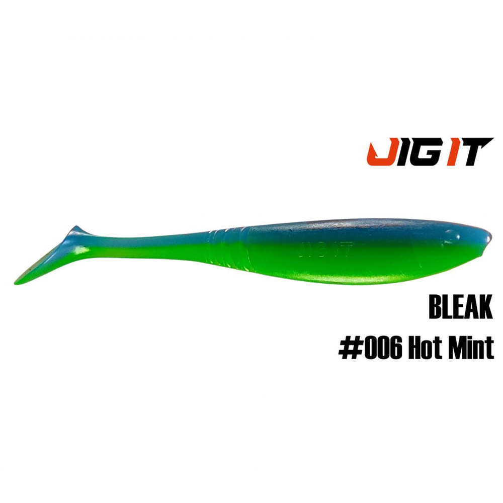 Приманка Силиконовая Jig It Bleak 4,5" 006 Squid (5 шт.) #1