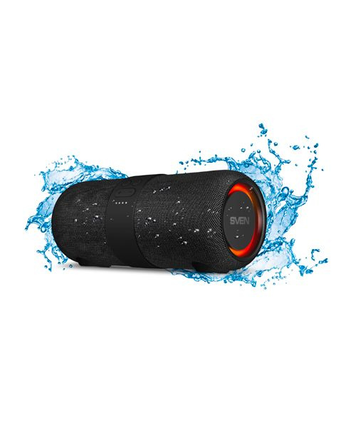 Sven Акустическая система Колонка SVEN PS-340, black (24W, Waterproof (IPx6), TWS, Bluetooth, FM, USB, #1