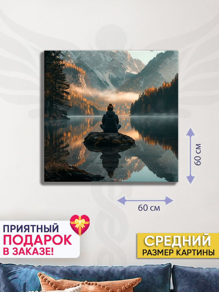 Картина для интерьера Точка Силы "Магия утра" 60х60 см #1