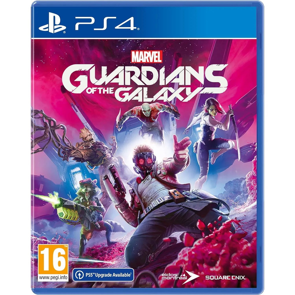 Игра Marvel's Guardians of The Galaxy (Стражи Галактики) PS4 (PlayStation 4, Русская версия)  #1