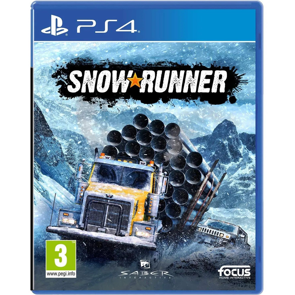 Игра SnowRunner PS4 (PlayStation 4, Русские субтитры) #1