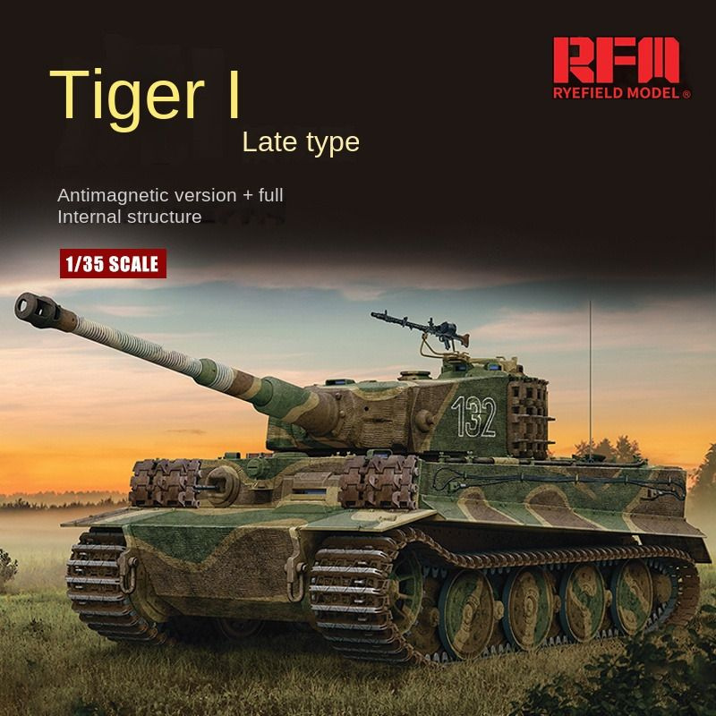 Rye Field RFM 5080 1/35 Тигр l Модель танка #1