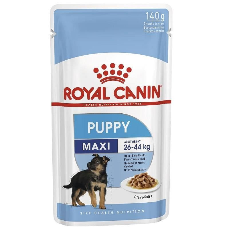 Royal Canin Maxi Puppy / Влажный корм (Паучи) Роял Канин Макси Паппи для Щенков Крупных пород в возрасте #1