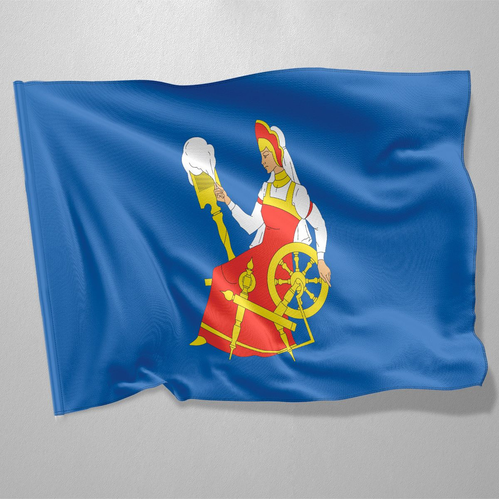Флаг Иваново / Флаг города Иваново / 90x135 см. #1