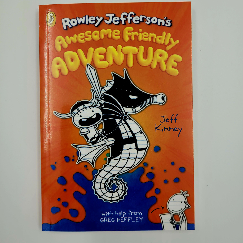 Jeff Kinney. Rowley Jefferson's. Awesome Friendly. Adventure. | Kinney Jeff #1