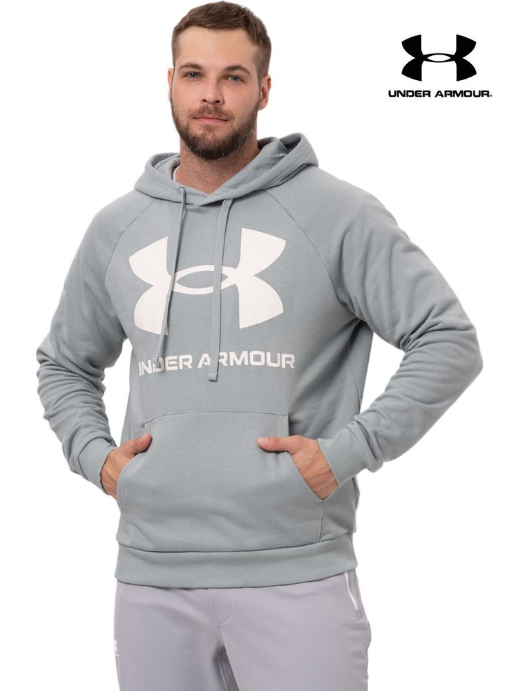 Худи Under Armour UA Rival Fleece Big Logo HD #1