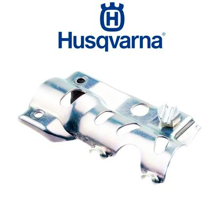 Пластина крепления защиты (Оригинал) для бензокосы (триммера) HUSQVARNA 345FX 5372303-01  #1