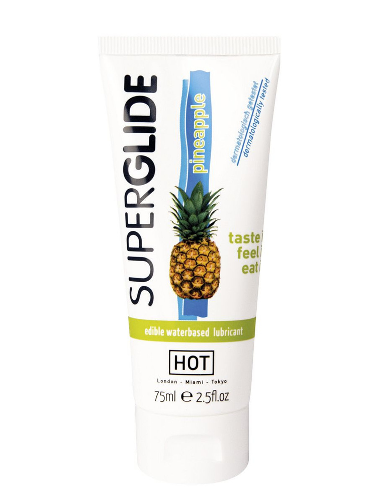 Superglide Pineapple съедобный лубрикант ананас 75 мл #1