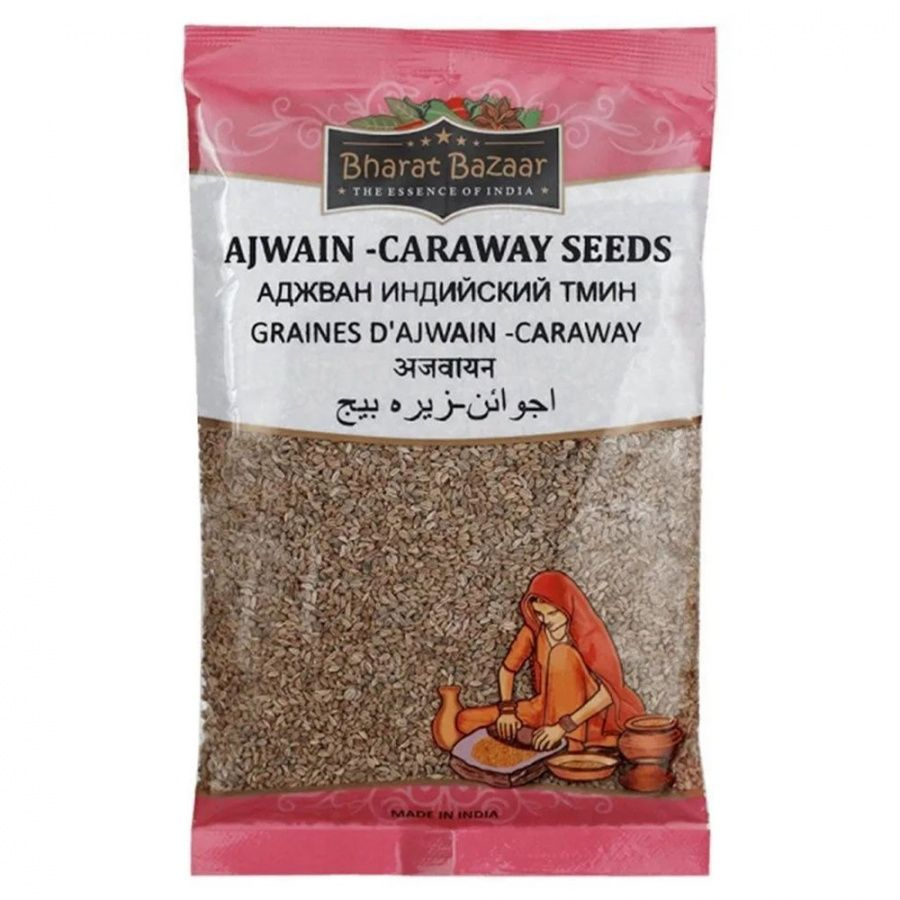 BHARAT BAZAAR Ajwain Caraway Seeds Аджван Индийский Тмин 100г #1