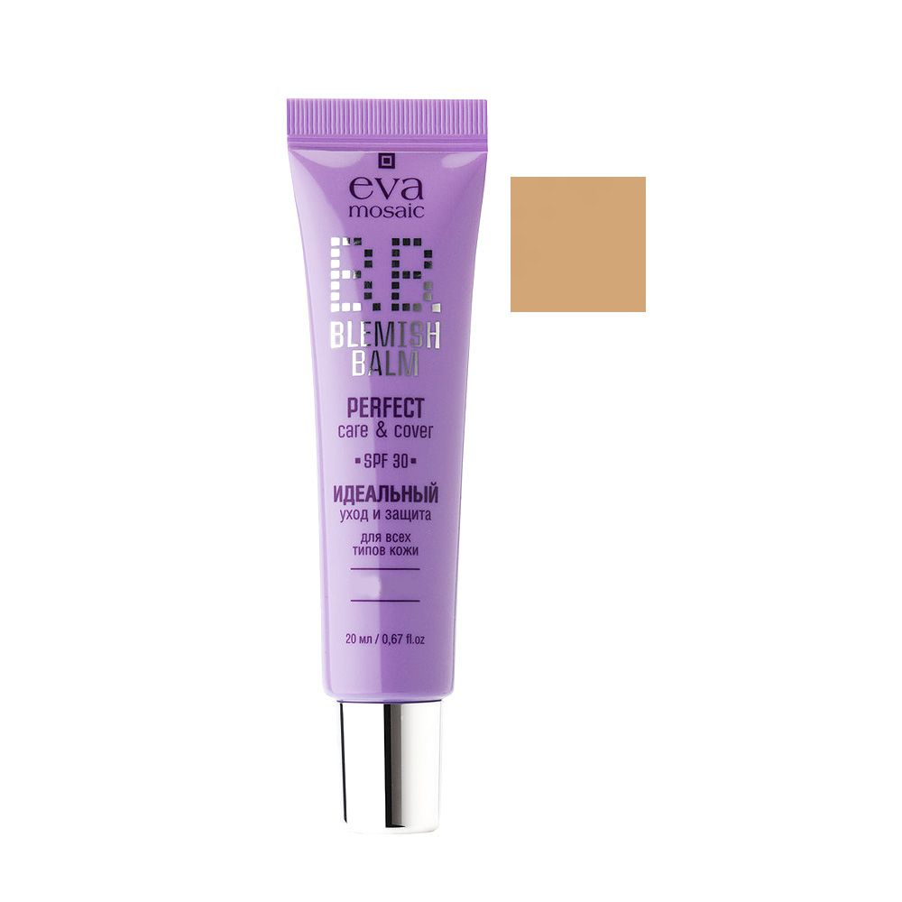 Eva Mosaic Тональный крем-уход BB cream тон 02 бежевый, 20 мл #1