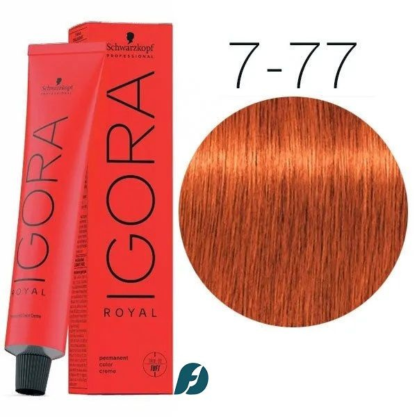 Schwarzkopf Professional Igora Royal 7-77 Крем-краска для волос, 60мл #1