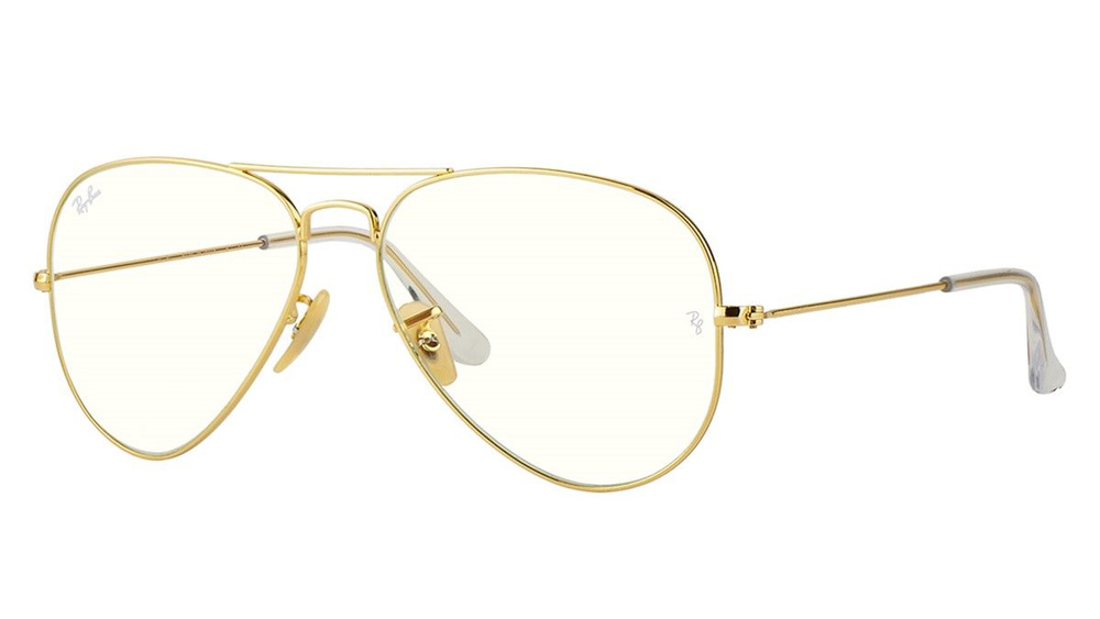 Ray-Ban 3025 001 5F Aviator Clear Evolve Small солнцезащитные очки #1