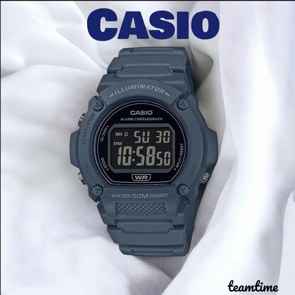 Наручные часы CASIO W-219HC-2B #1