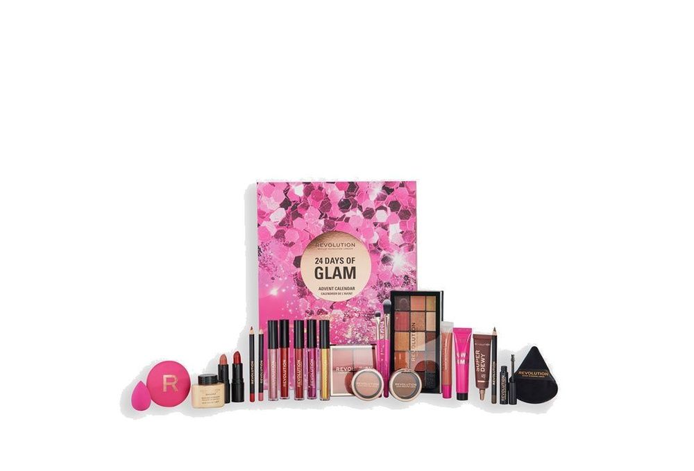 Подарочный набор MakeUp Revolution 24 Days of Glam Advent Calendar, 24 мл #1