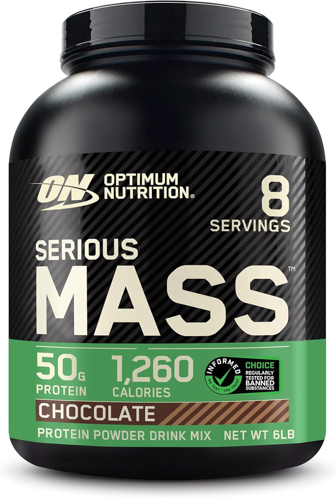 Гейнер Optimum Nutrition Serious Mass (2.72 кг), Клубника из США #1