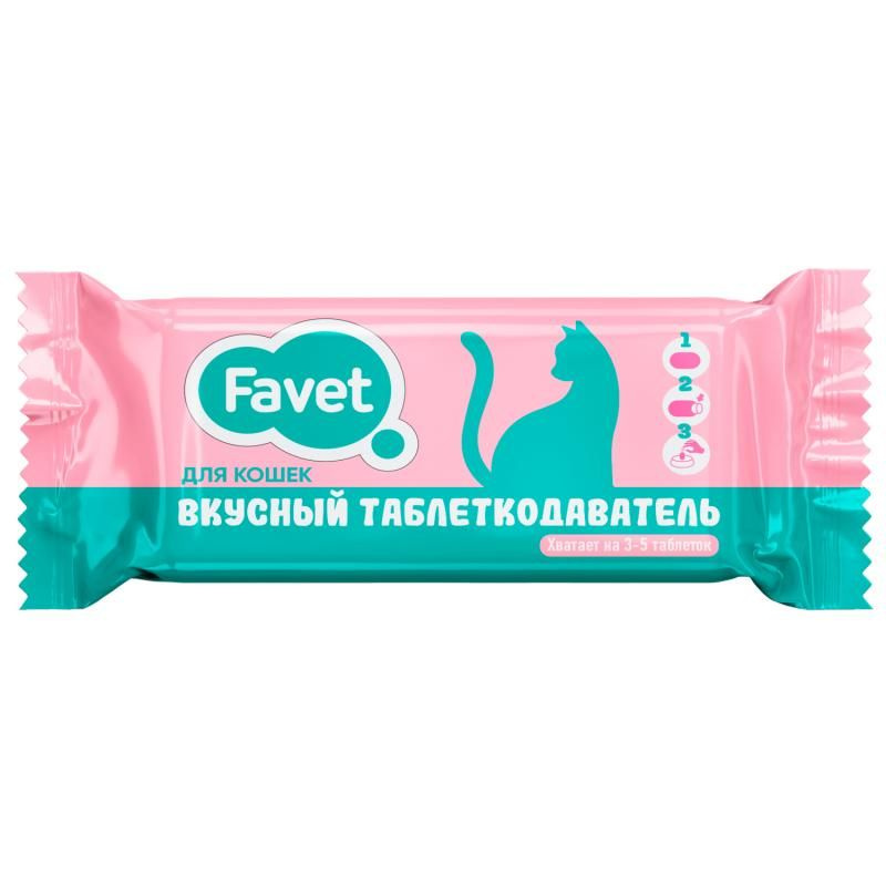 Вкусный таблеткодаватель FaVet для кошек #1