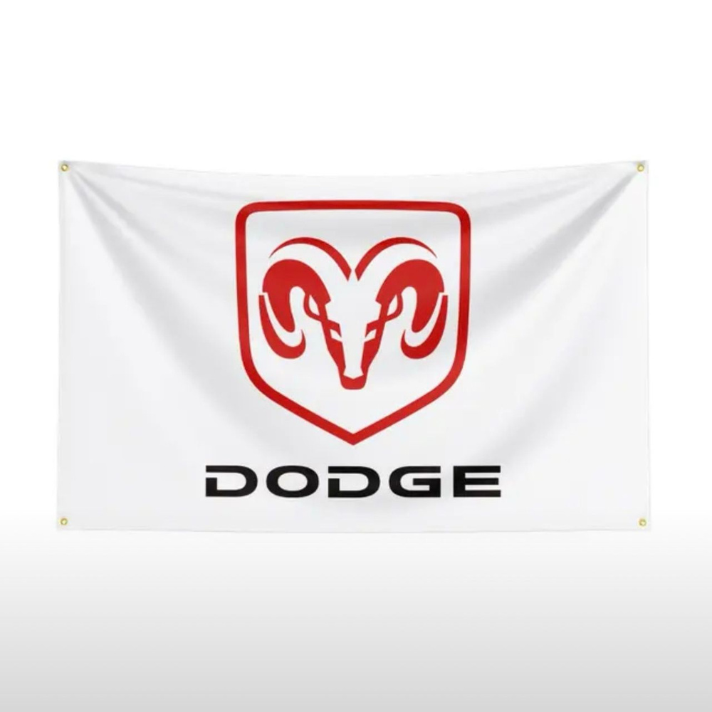 Флаг плакат баннер JDM Dodge Додж #1