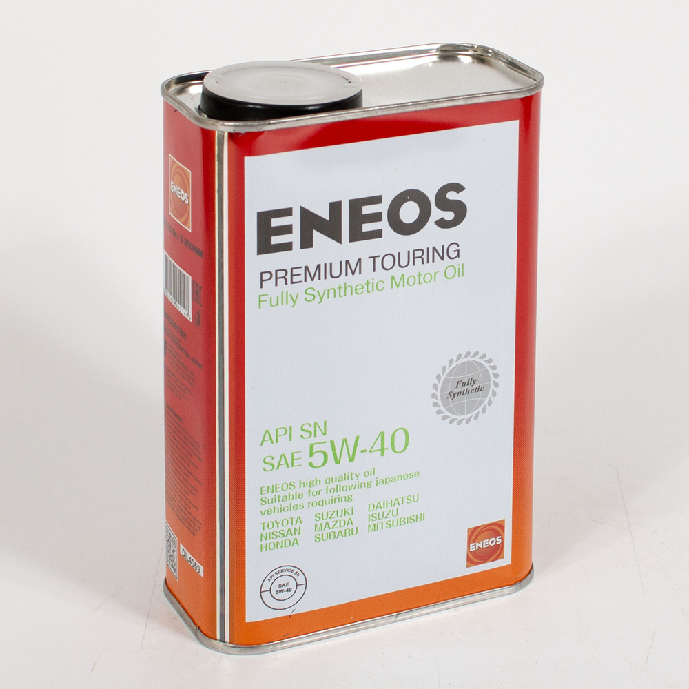 ENEOS PREMIUM TOURING FULLY SYNTHETIC 5W-40 Масло моторное, Синтетическое, 1 л  #1