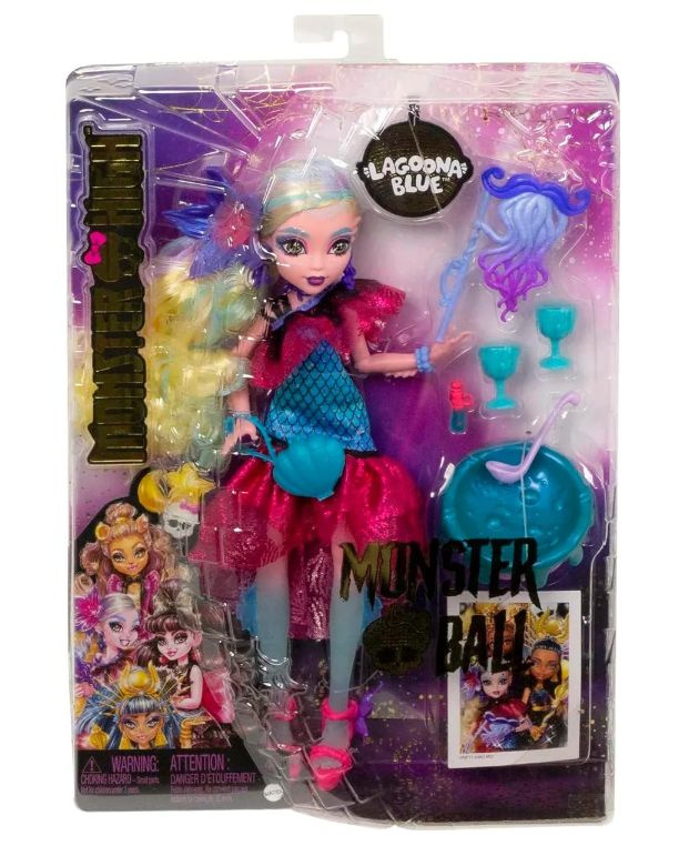 Кукла Monster High Series Monster Ball Lagoona HNF71 #1