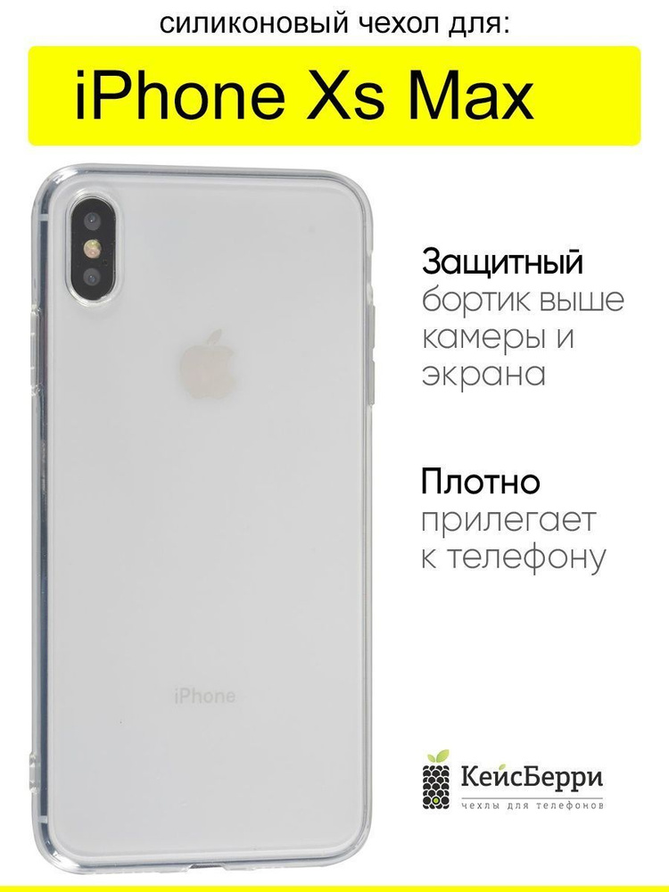 Чехол для iPhone XS Max, серия Clear #1