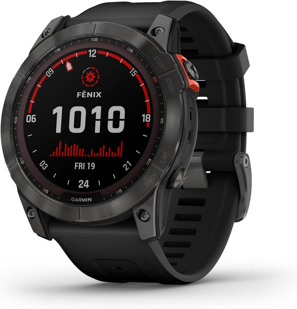 Garmin Умные часы Garmin   FENIX 7X Solar with black band #1