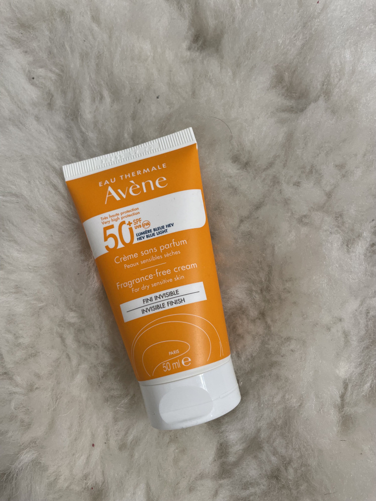 Avene АВЕН солнцезащитный крем для лица и тела без отдушек SPF50+ 50 МЛ  #1