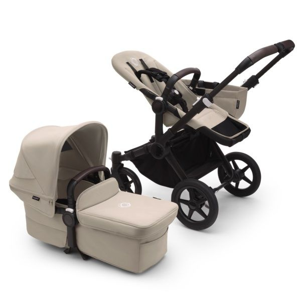 Коляска 2 в1 Bugaboo Donkey 5 Mono complete Black/Desert Taupe-Desert Taupe 100000055 #1