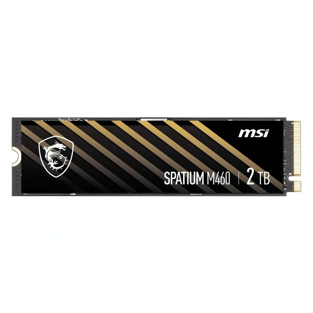 MSI 1 ТБ Внутренний SSD-диск SPATIUM M460 PCIe 4.0 NVMe M.2 1TB (4711377022514,824142304204,0824142304204) #1