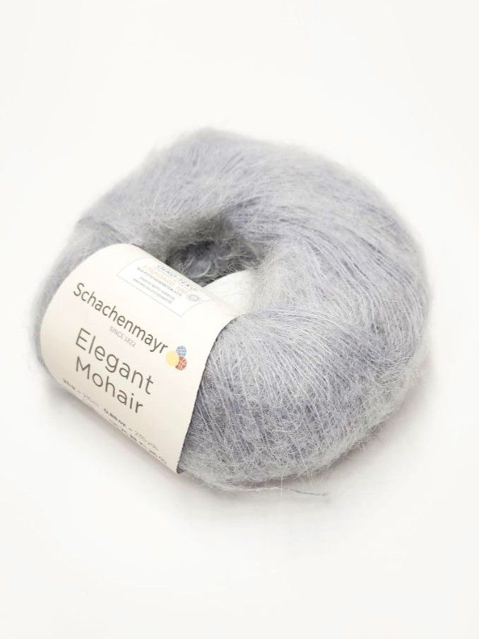 Schachenmayr Elegant Mohair, серый, 50% мохер, 50% нейлон, 25гр, 215м #1